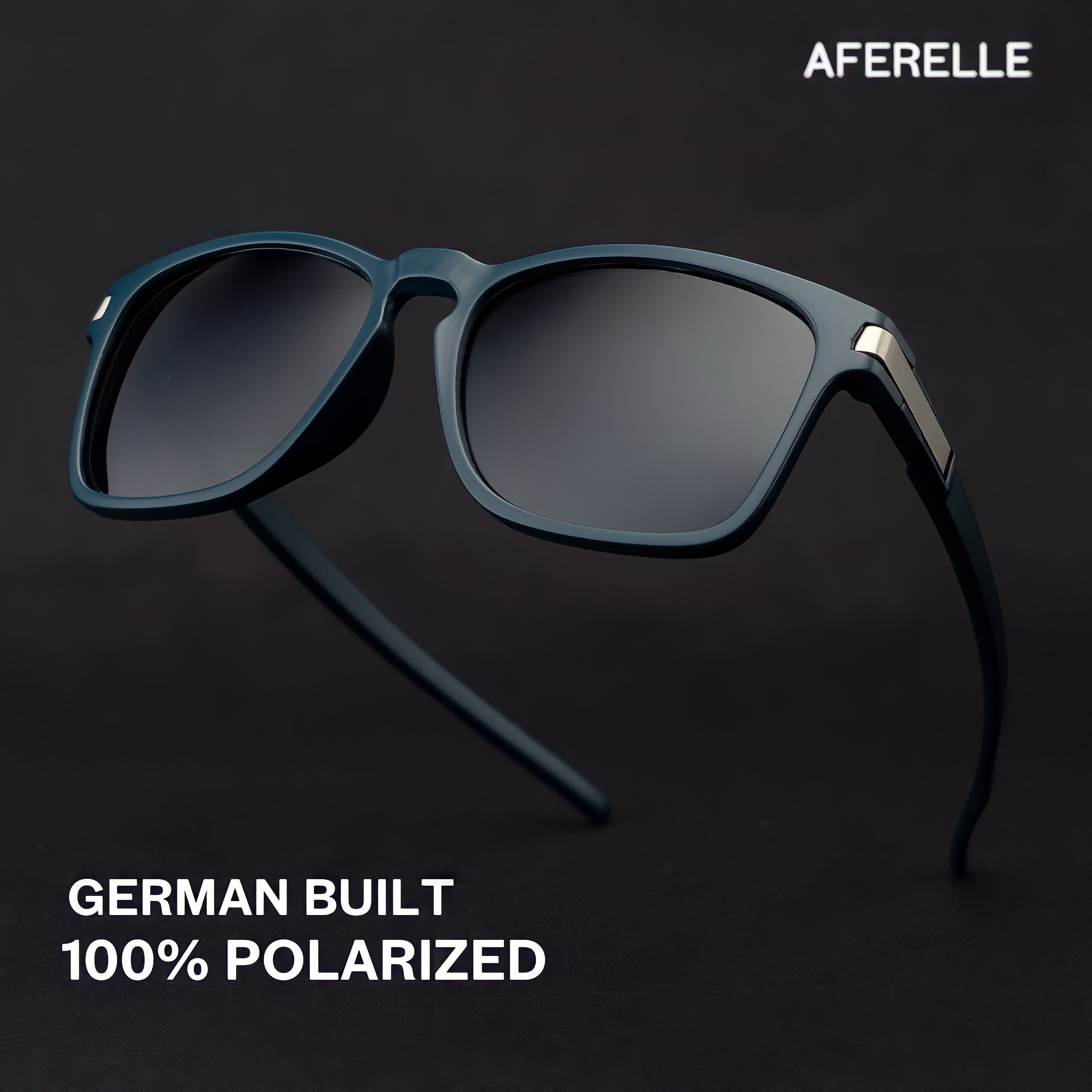 THE PRODUCER | Classic Blue Black UV400 Polarized A Grade Lens For Biking Running Sports Adventure