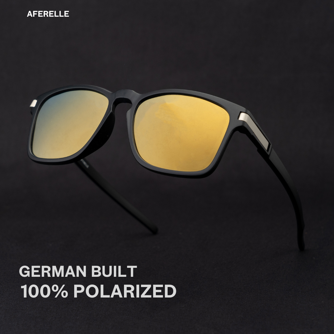 BLACK GOLD UV400 Polarized A Grade Lens  For Biking Running Sports Adventure