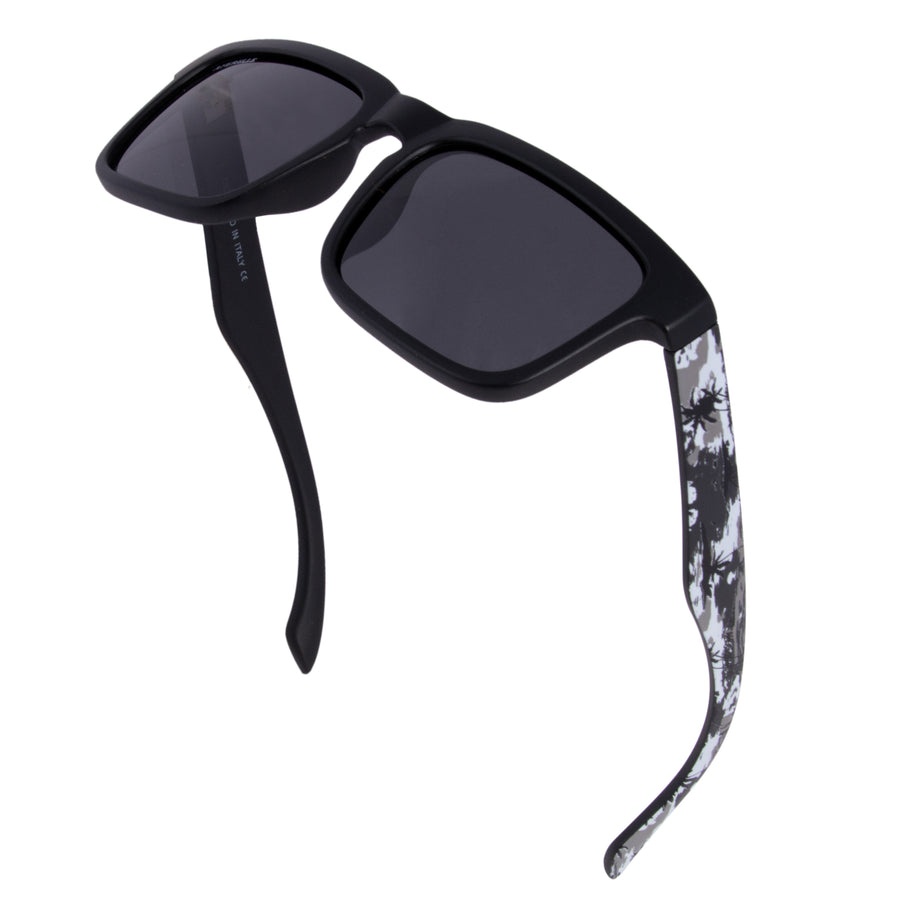 AFERELLE Retro Black Designer  Polarized Sunglasses For Men and Women