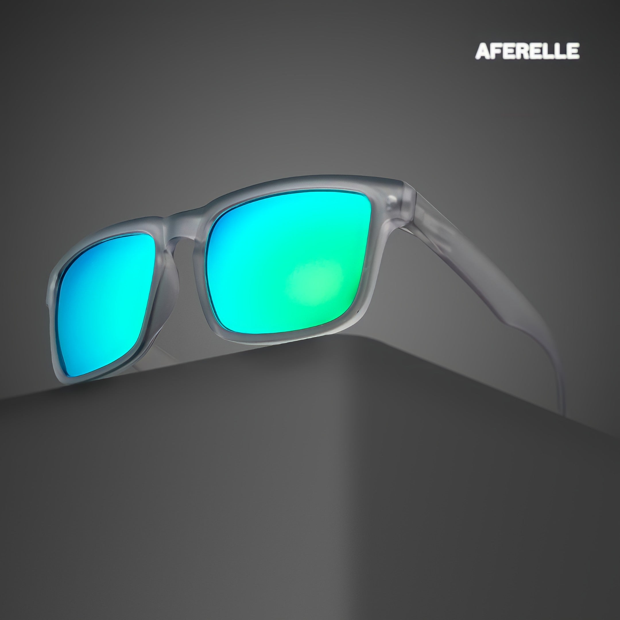 THE CHALLENGER Matt Grey Green UV400 Polarized Sunglasses