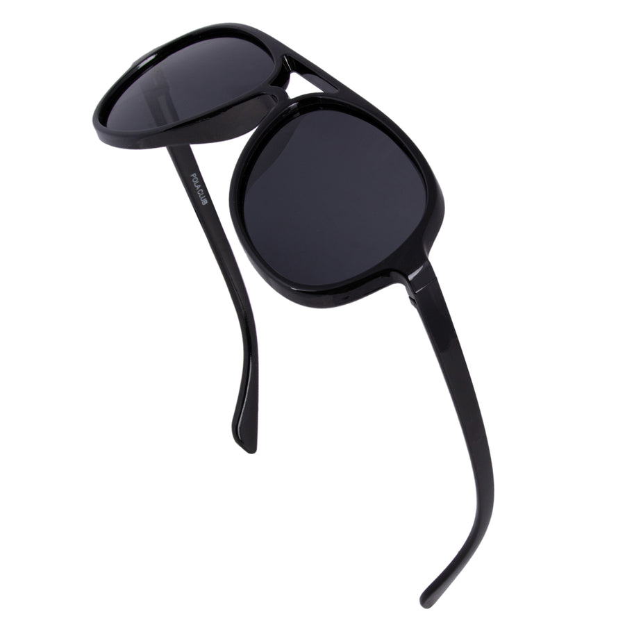 AFERELLE Black Aviator Polarized  Sunglasses  For Men and Women