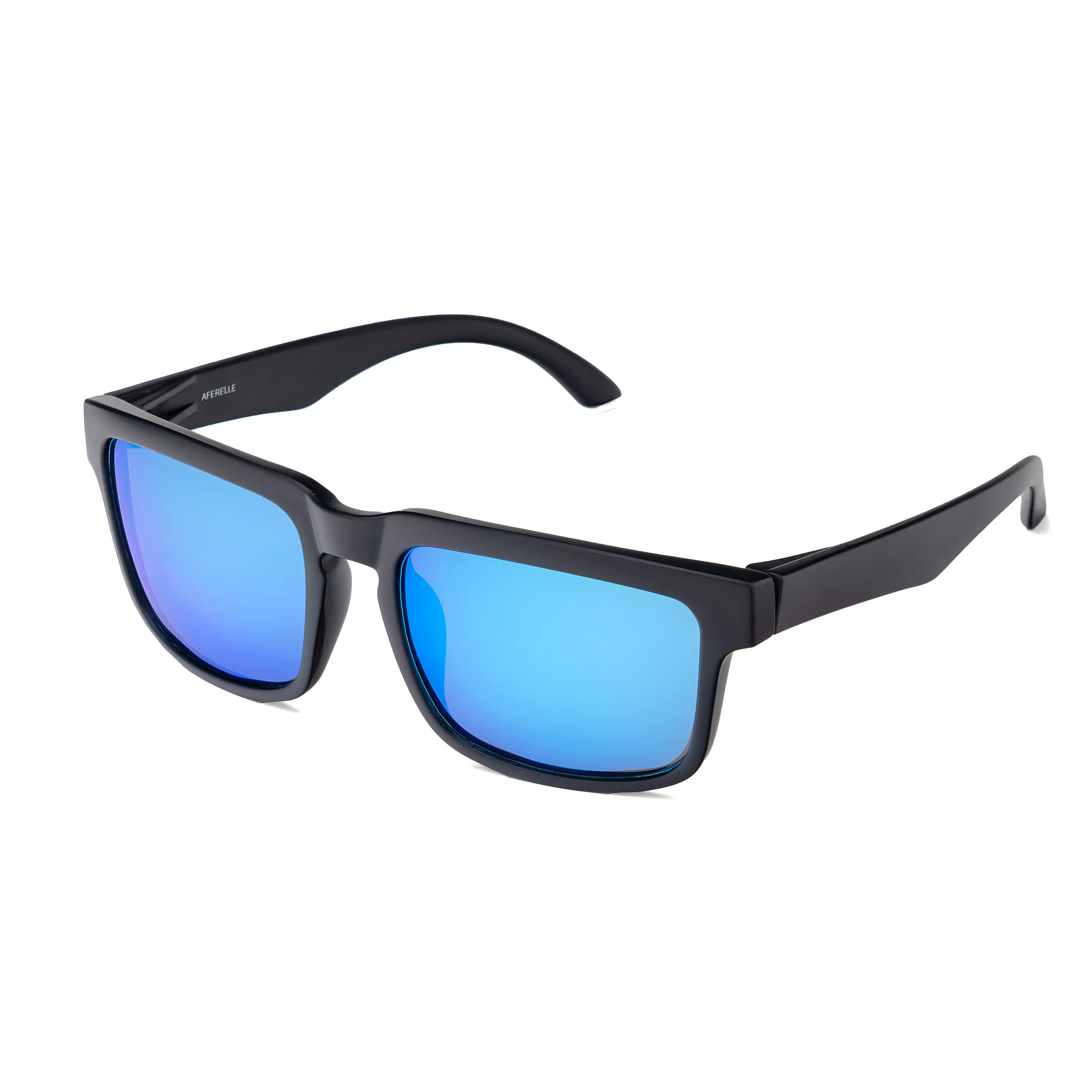 THE CHALLENGER Black Blue UV400 Polarized Sunglasses