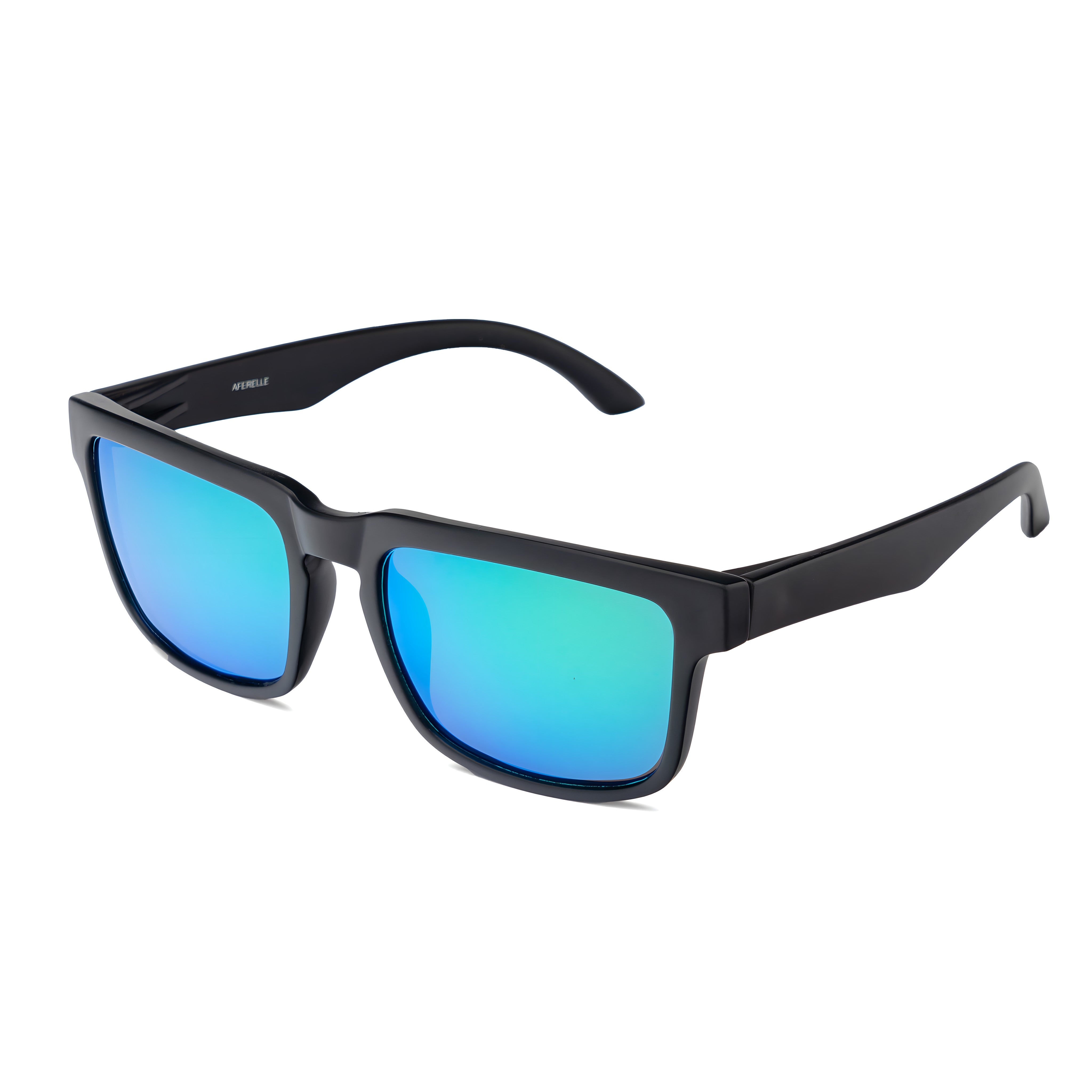 THE CHALLENGER Black Green UV400 Polarized Sunglasses