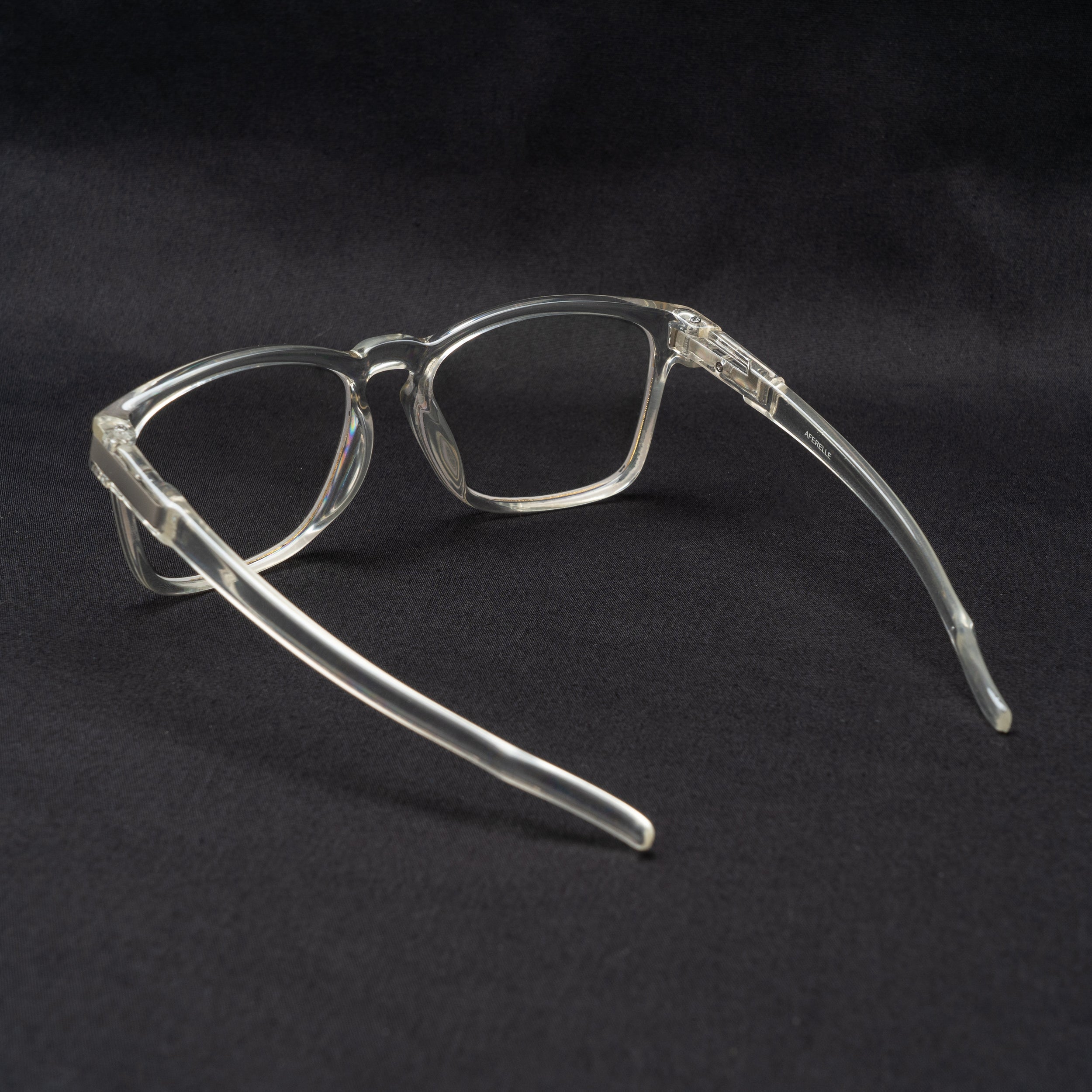 white frame screen glass