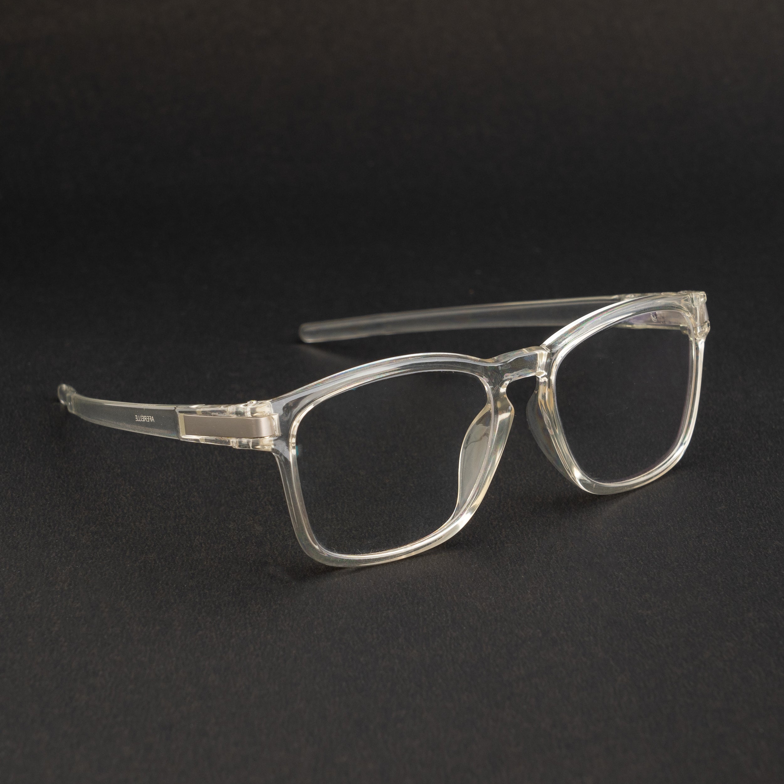 white frame screen glass
