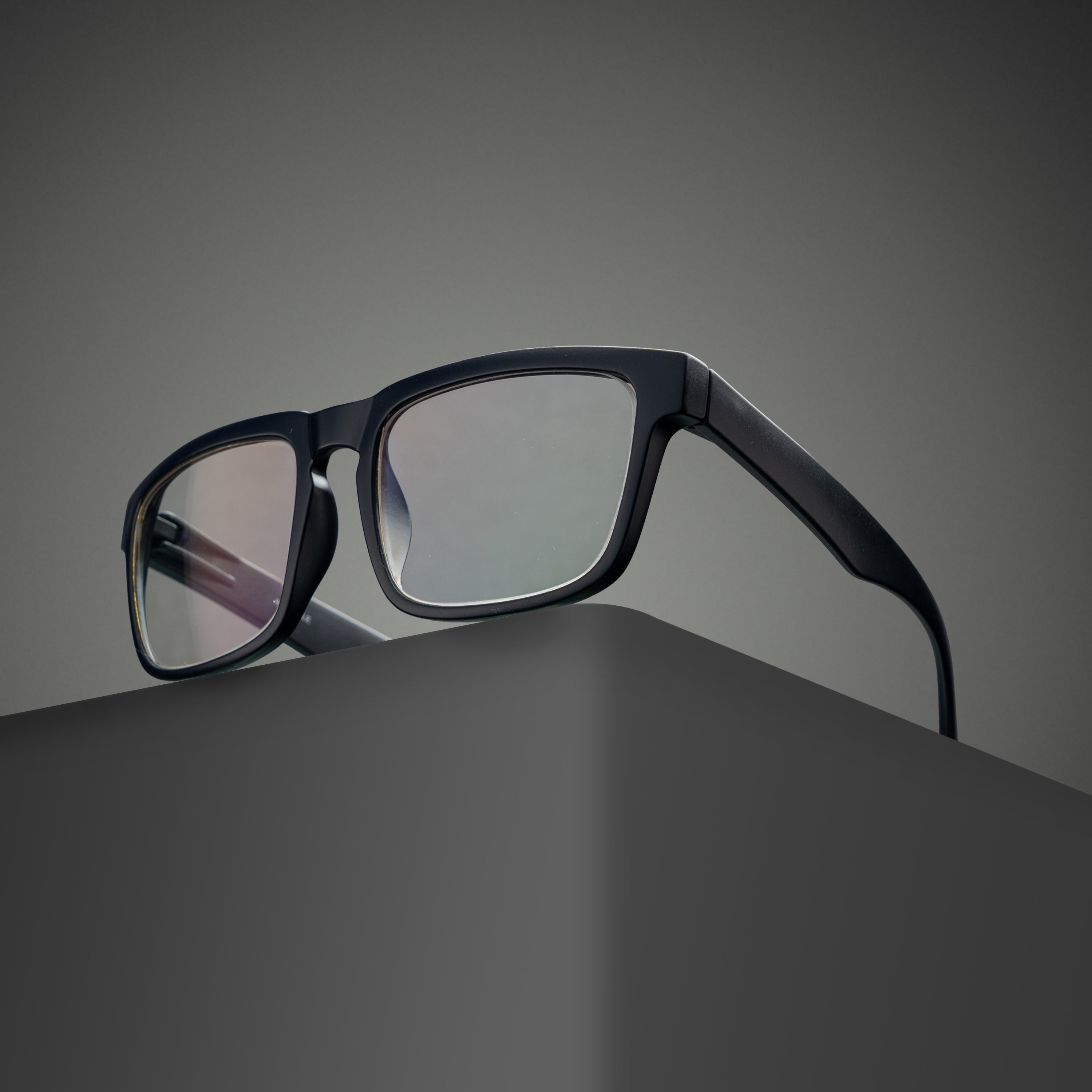 black square screen glass