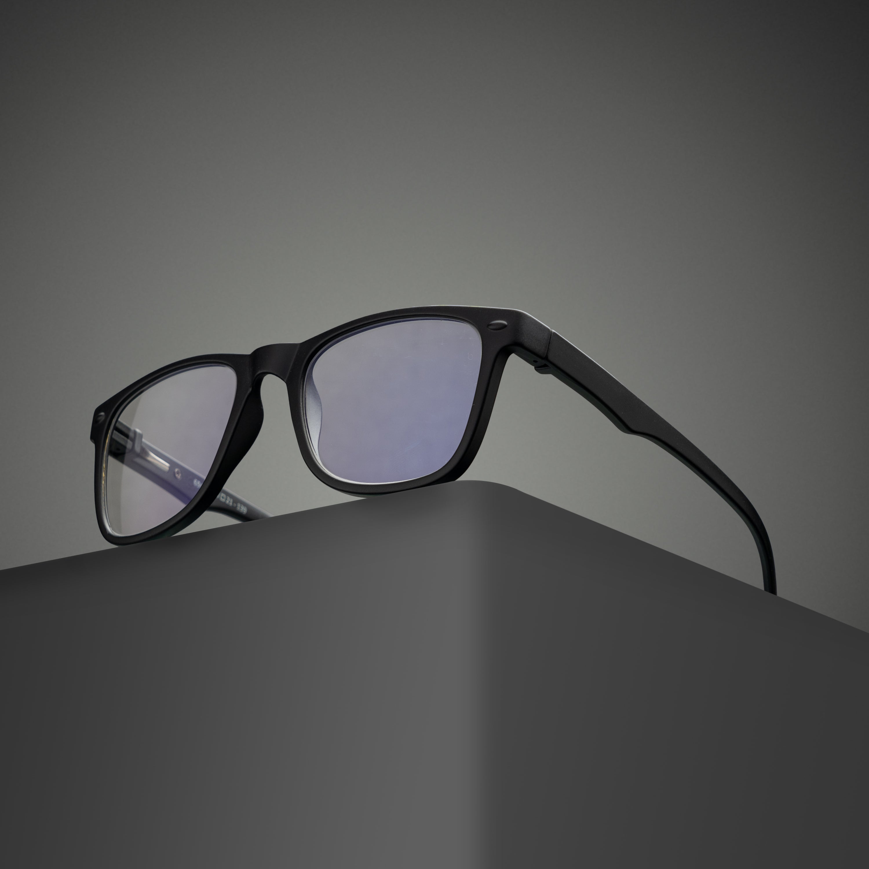 black black frame screen glass