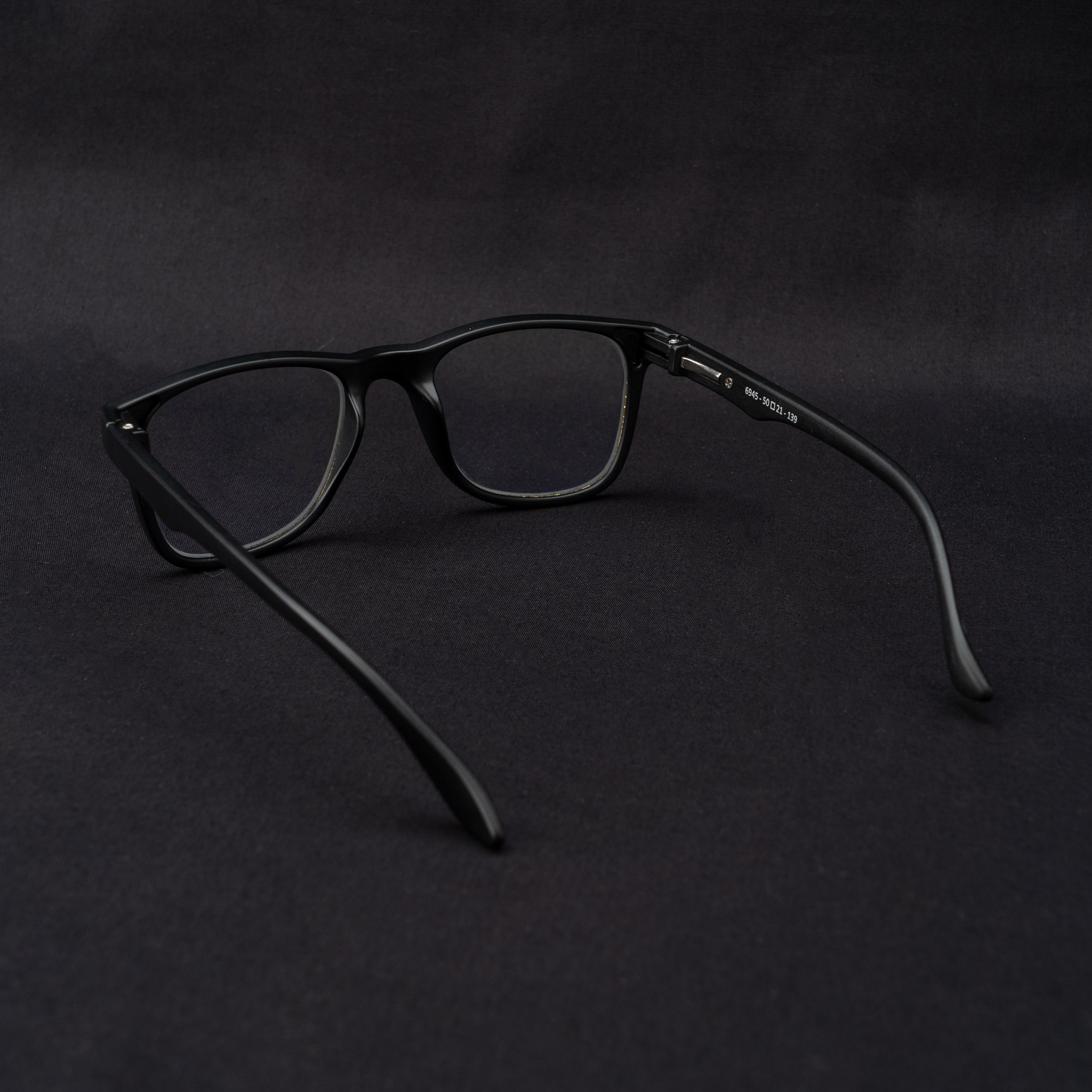 black black frame screen glass