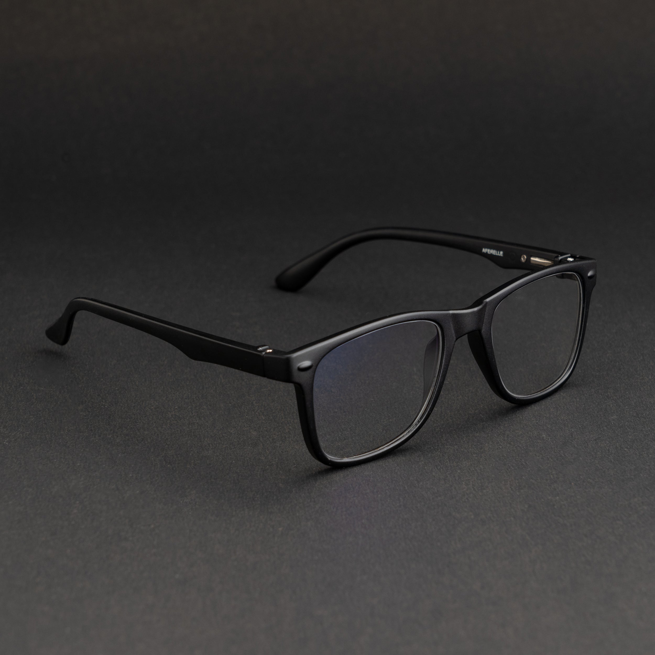 black black frame screen glass