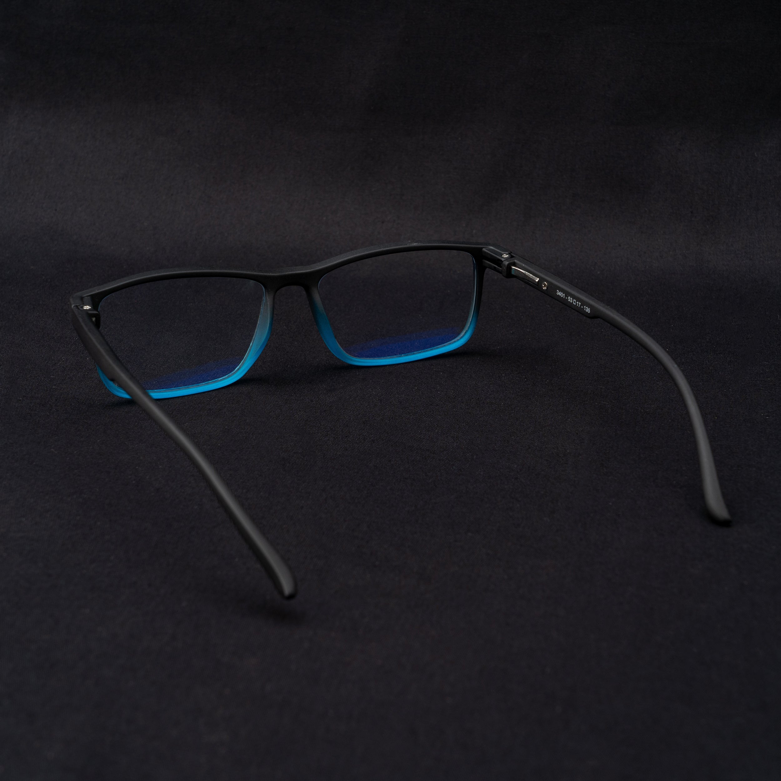 blue black screen glass