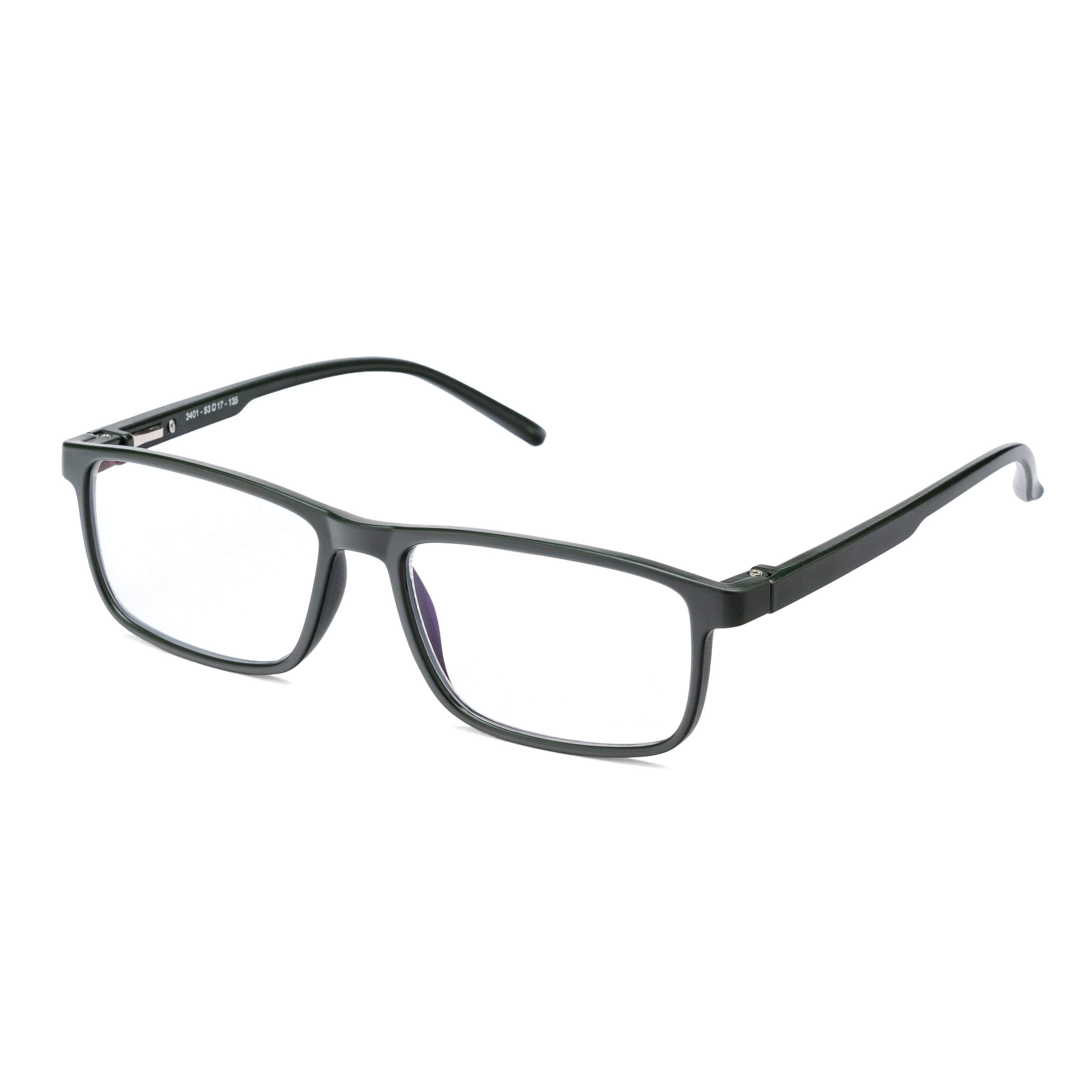 army green frame screen glasses