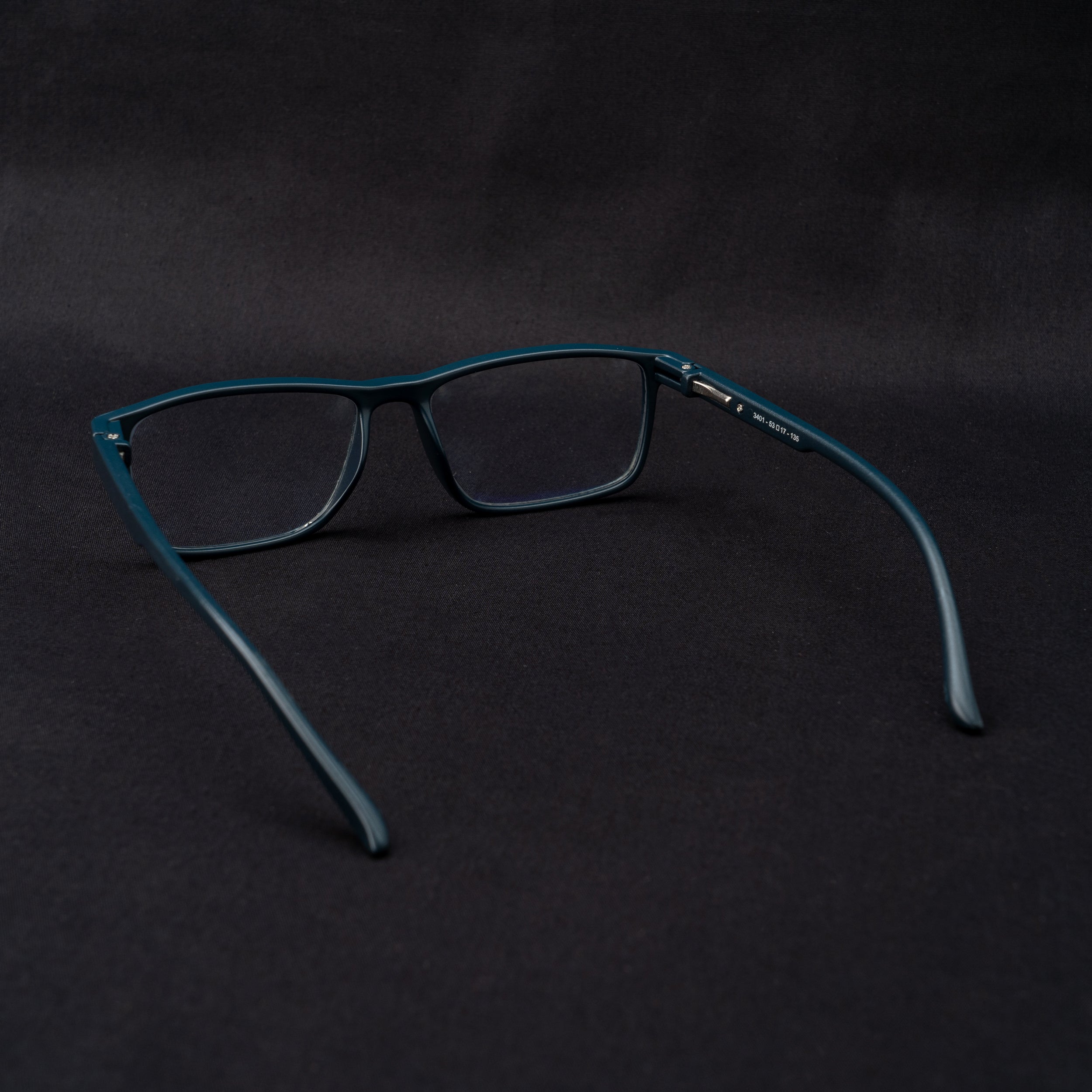 blue squre frame screen glass