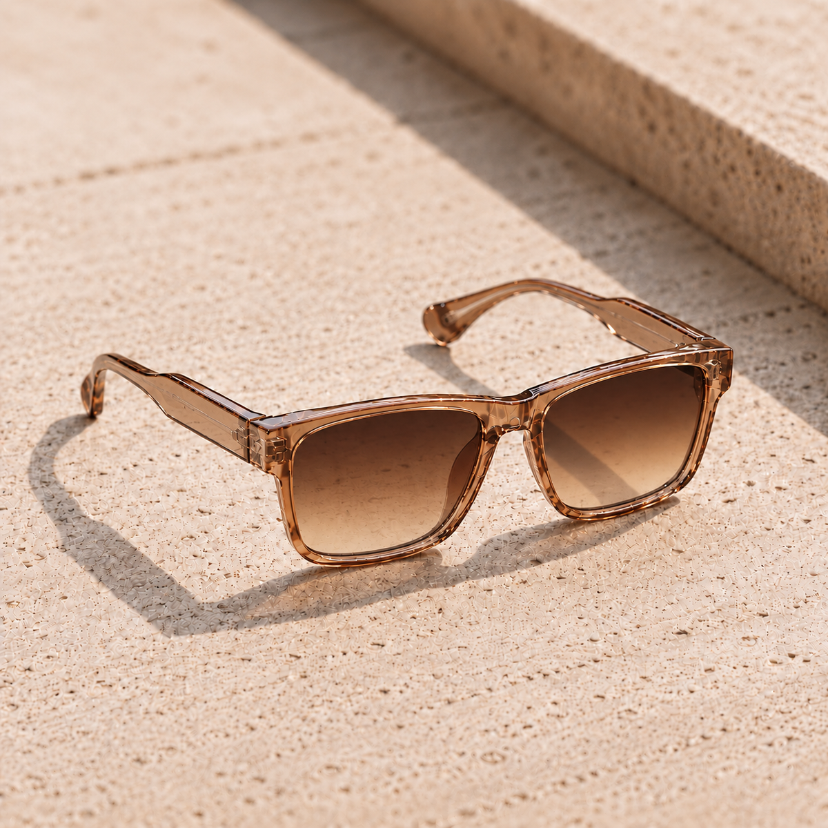 THE ECLIPSE Light Brown UV400 Sunglasses