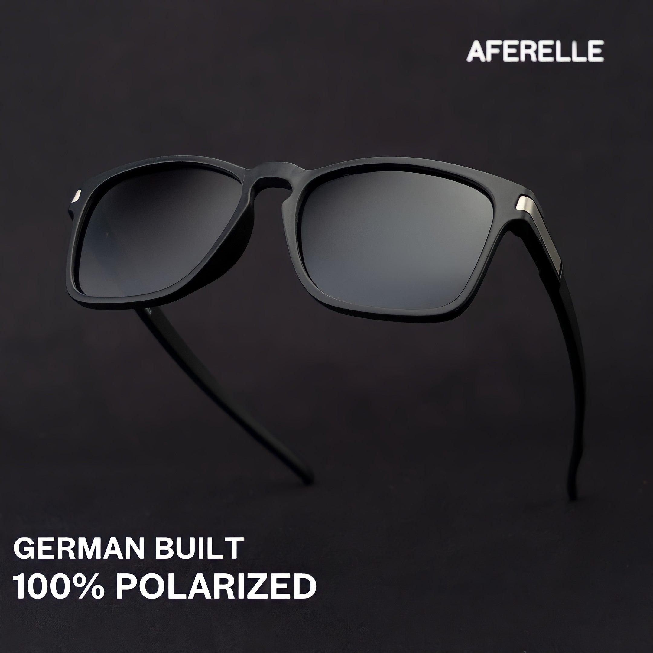 THE PRODUCER | Space Black UV400 Polarized A Grade Lens For Biking Running Sports Adventure
