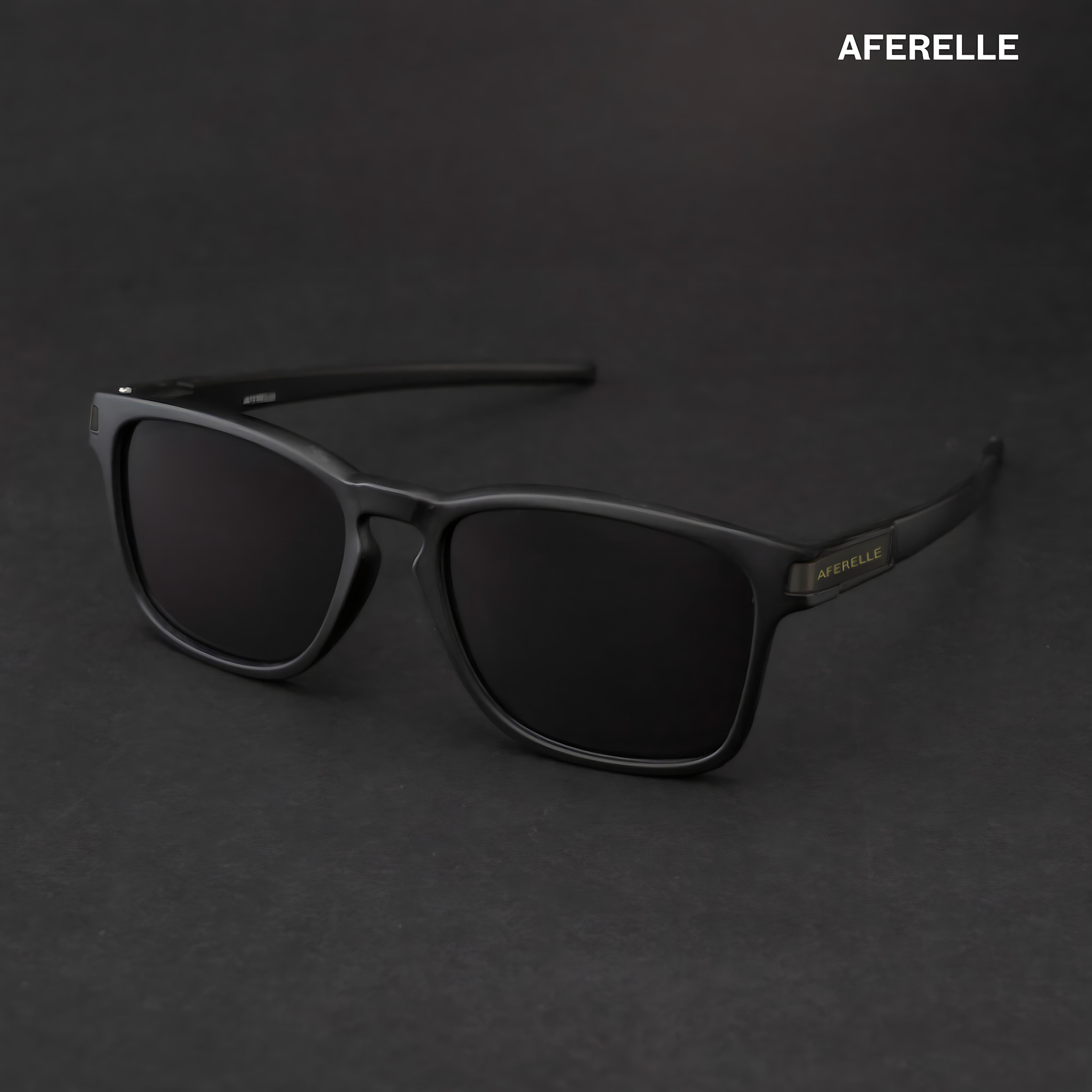 THE PRODUCER | Matt Black V1 UV400 Polarized A Grade Lens For Biking Running Sports Adventure