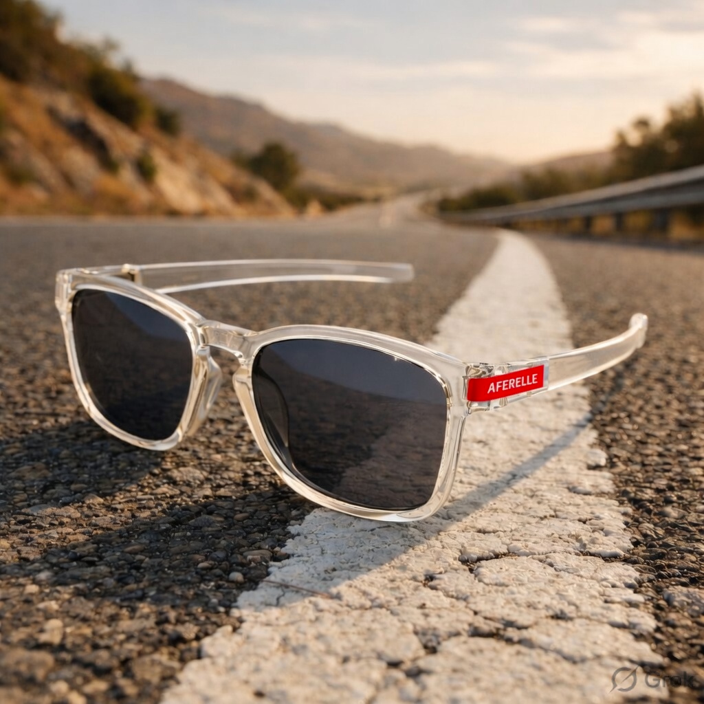 THE PRODUCER | V3 Glossy Clear Black Lens Unisex UV400 HD Pro Sunglasses
