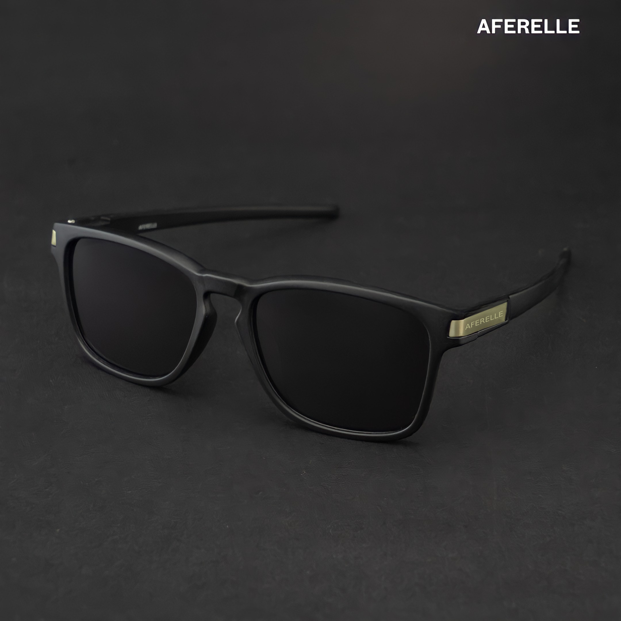 THE PRODUCER | Gold Black UV400 Polarized A Grade Lens For Biking Running Sports Adventure
