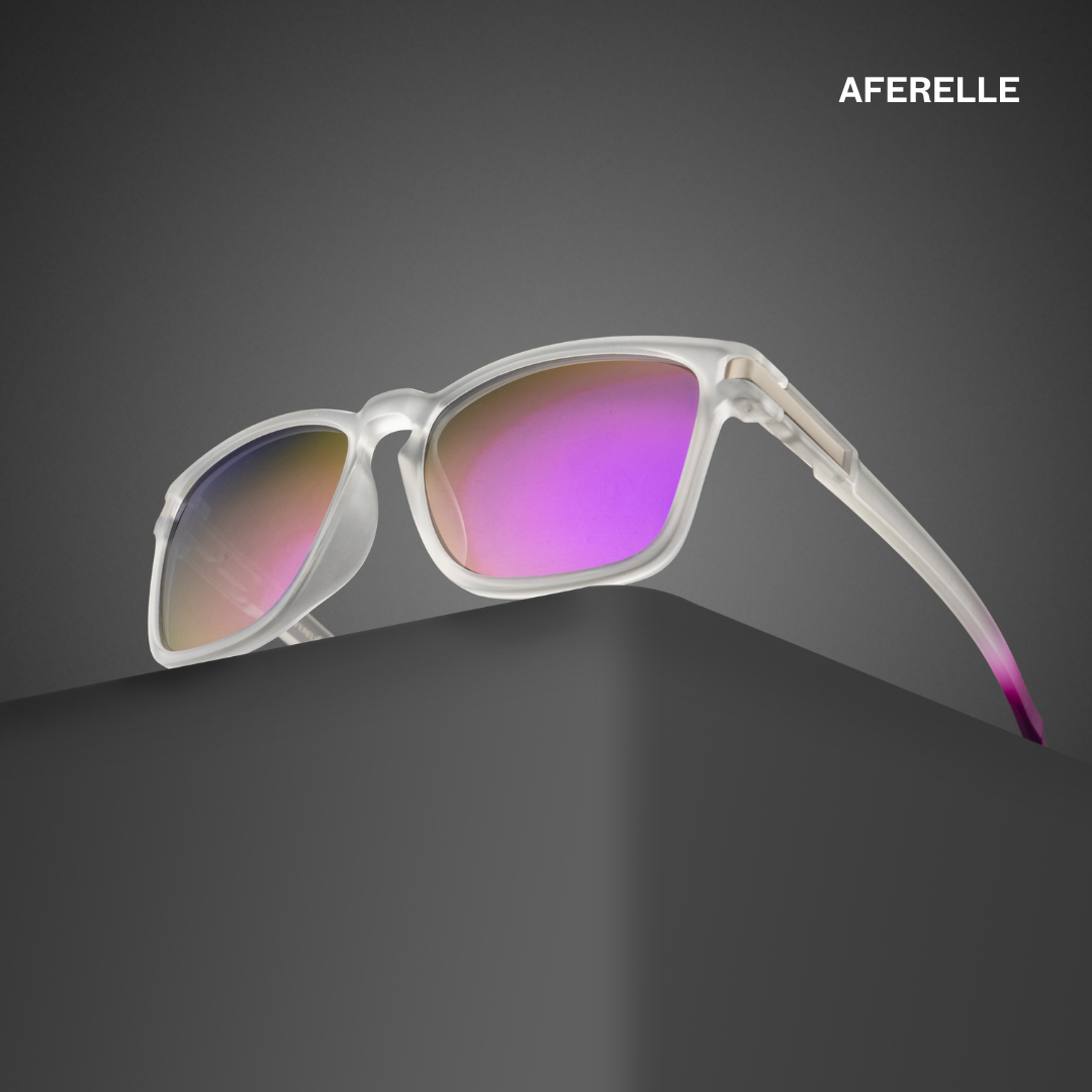 THE PRODUCER | Clear Purple UV400 Polarized A Grade Lens For Biking Running Sports Adventure