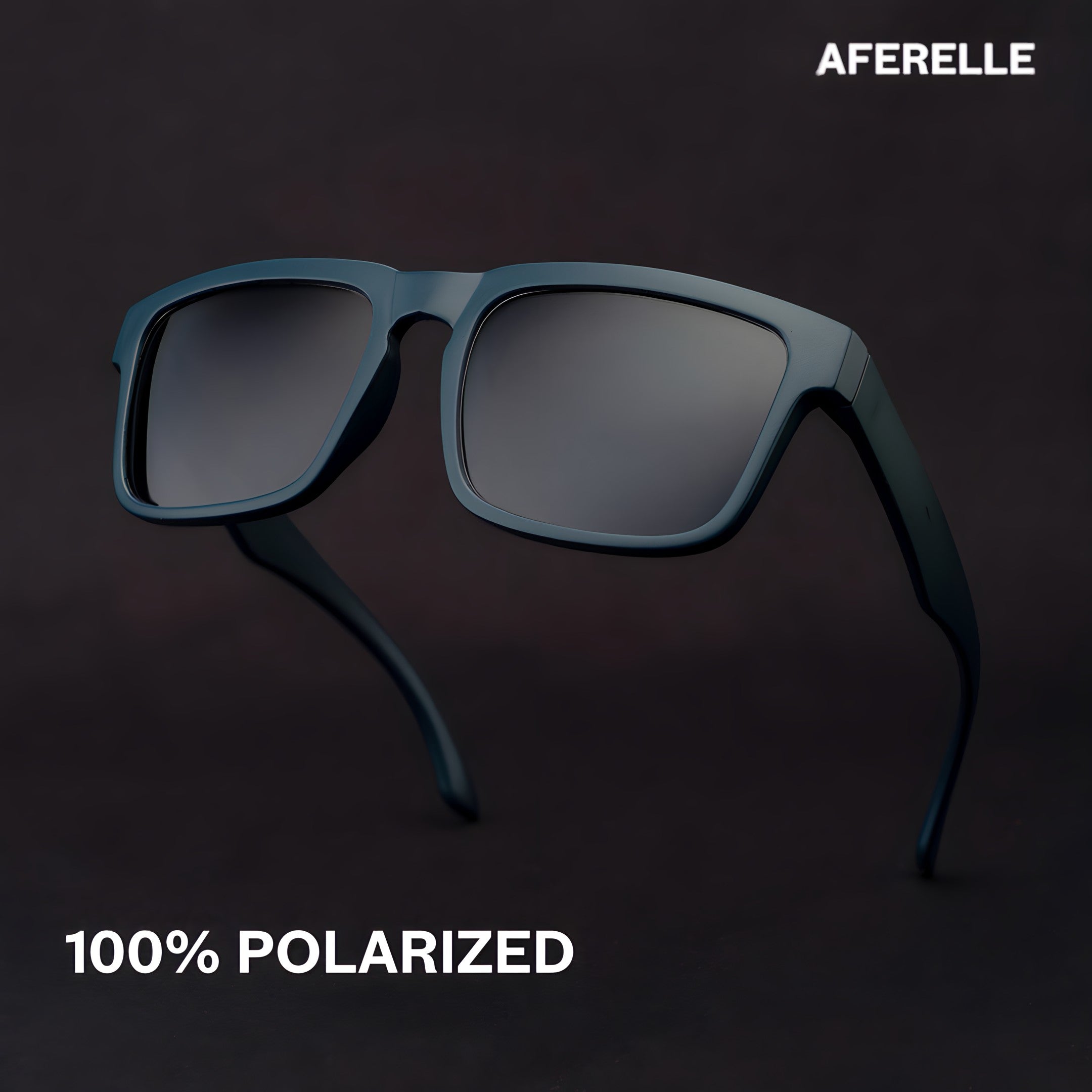 THE CHALLENGER Classic Blue UV400 Polarized Sunglasses