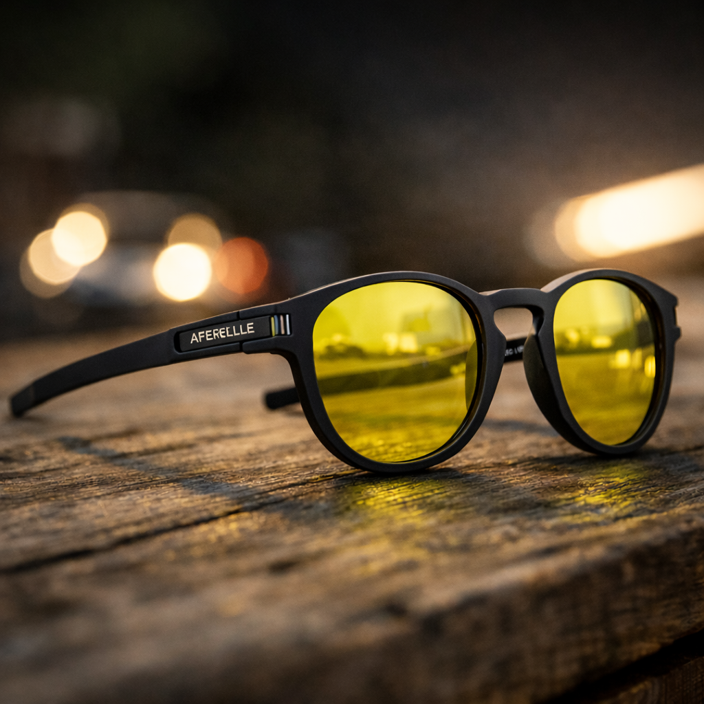 THE BOSS | V1 Polarized Matt Black HD Night driving UV400 HD Pro Sunglasses