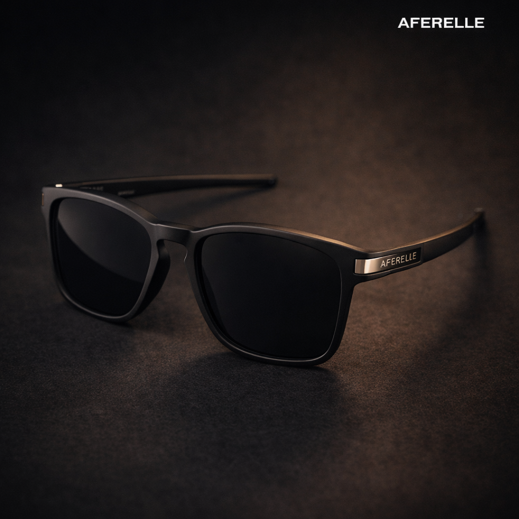 THE PRODUCER | Space Black UV400 Polarized A Grade Lens For Biking Running Sports Adventure