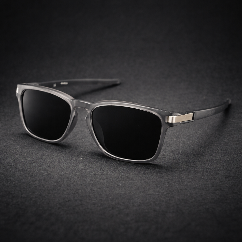 THE PRODUCER | Matt Grey UV400 Polarized A Grade Lens For Biking Running Sports Adventure