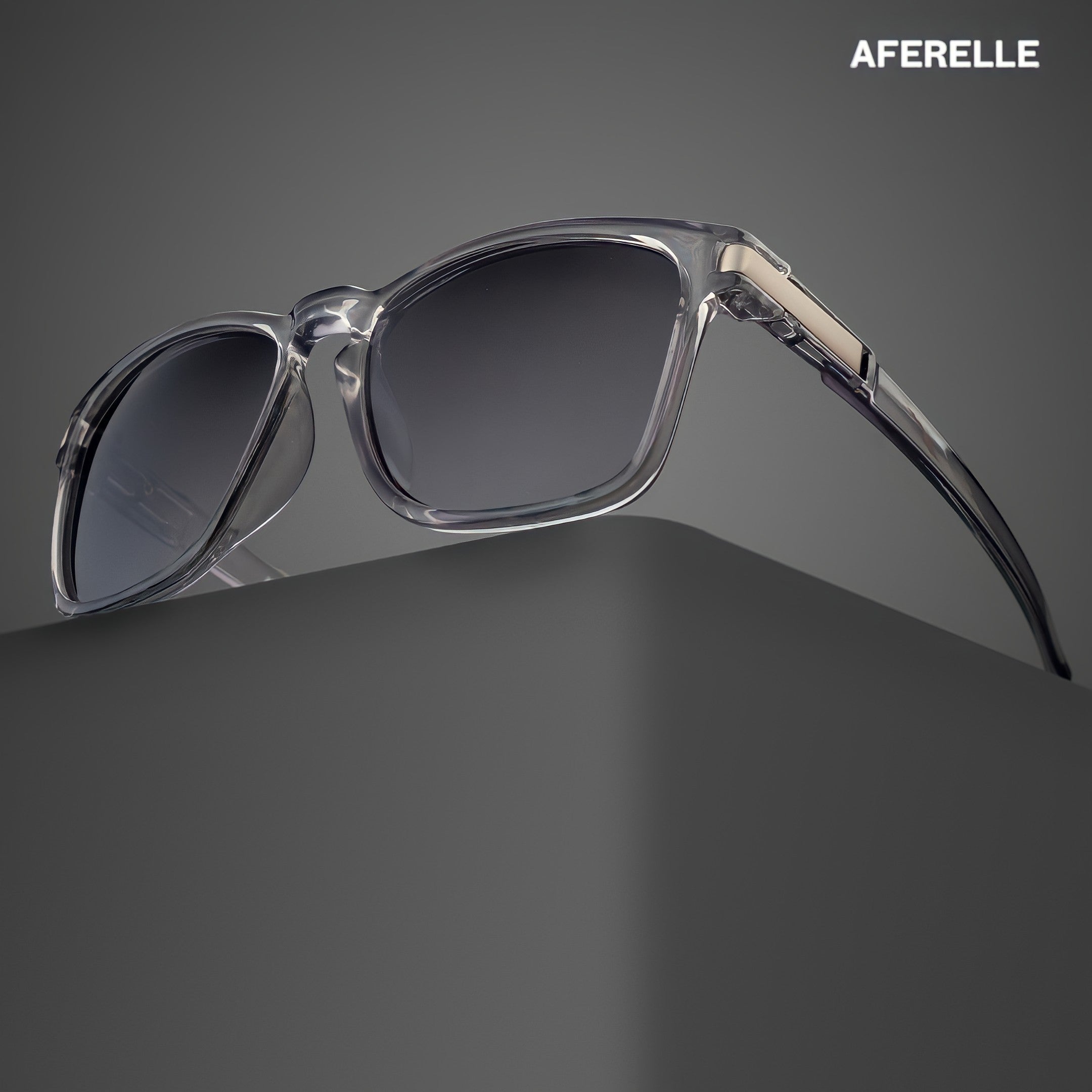 THE PRODUCER | Glossy Grey UV400 Polarized A Grade Lens For Biking Running Sports Adventure