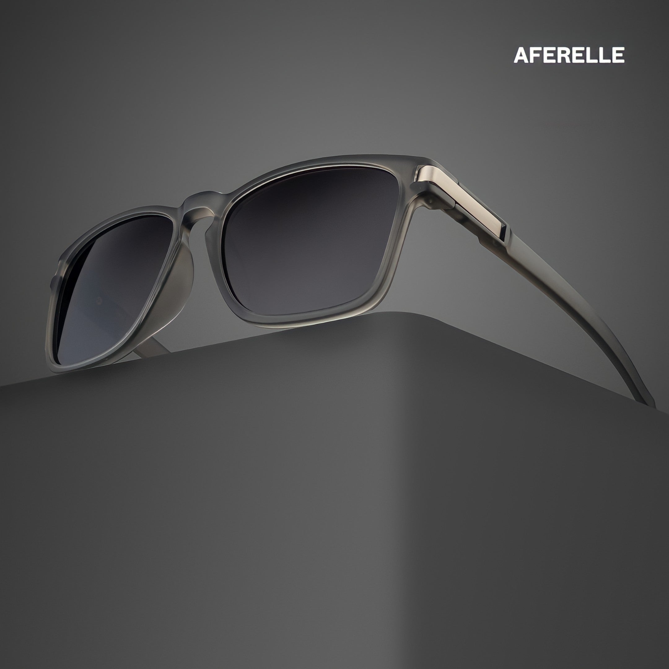 THE PRODUCER | Matt Grey UV400 Polarized A Grade Lens For Biking Running Sports Adventure