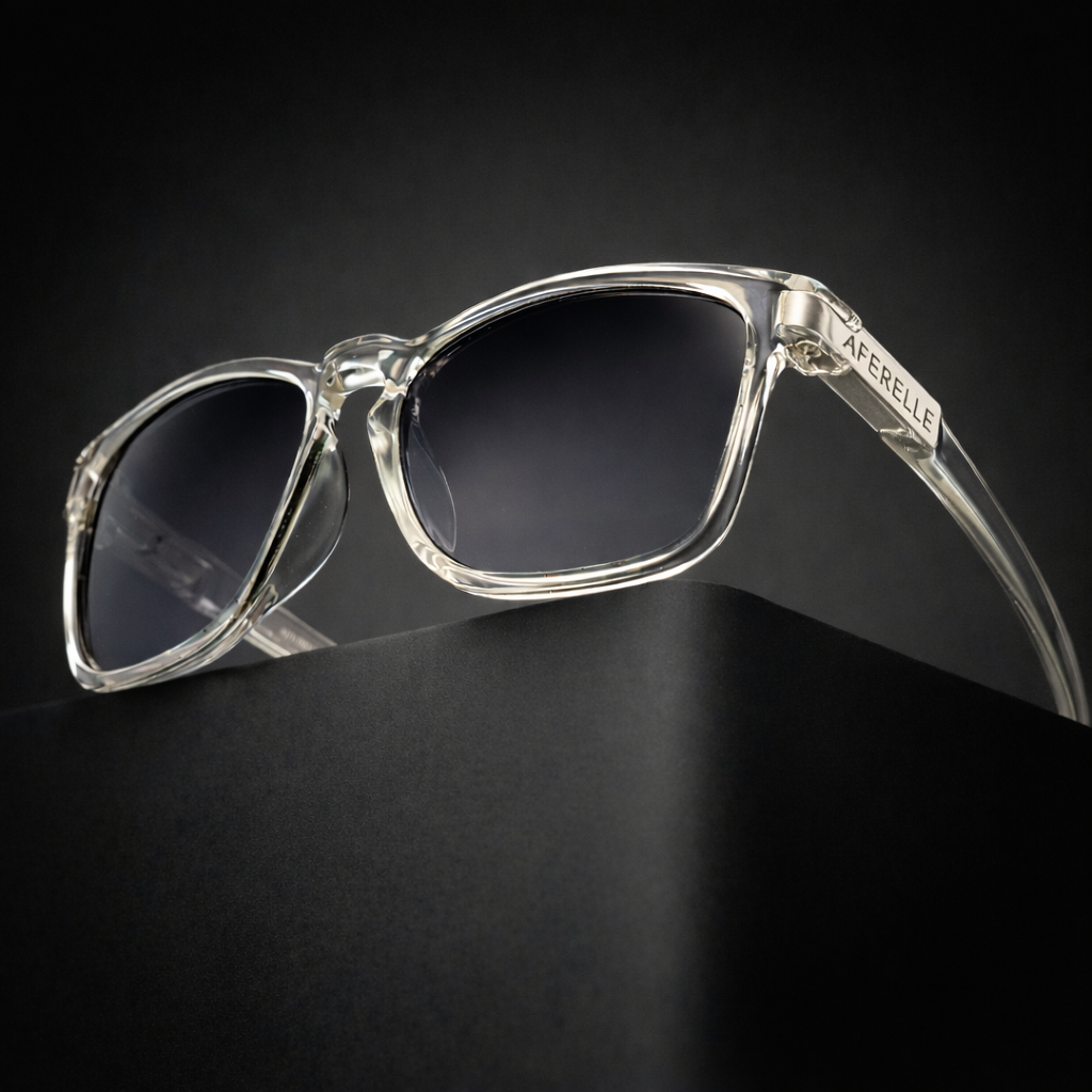 THE PRODUCER | Glossy Clear UV400 Polarized A Grade Lens For Biking Running Sports Adventure