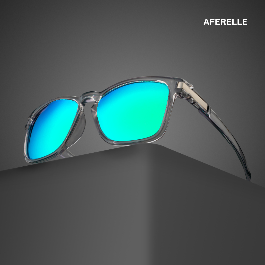 THE PRODUCER | Glossy Grey Green UV400 Polarized A Grade Lens For Biking Running Sports Adventure