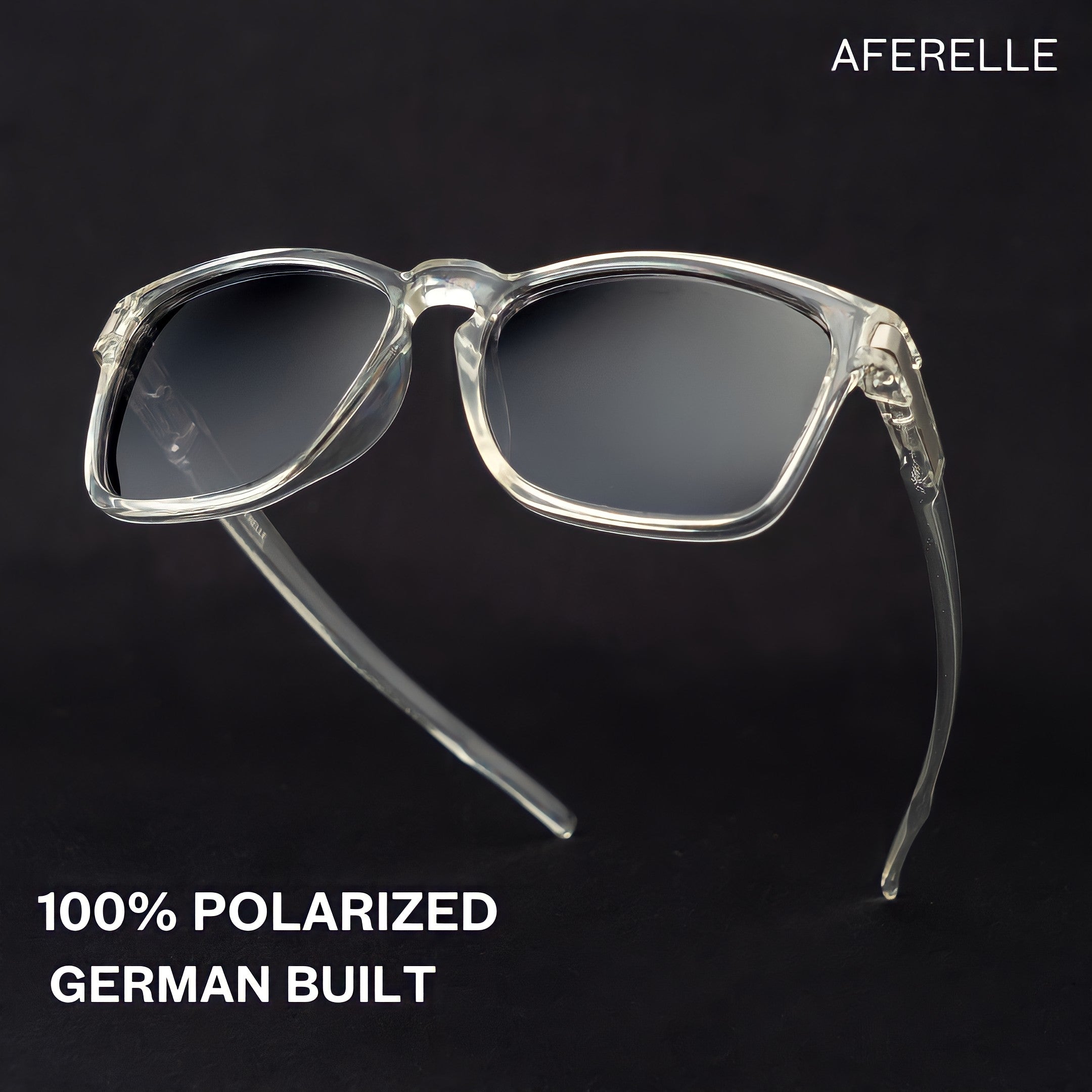 THE PRODUCER | Glossy Clear UV400 Polarized A Grade Lens For Biking Running Sports Adventure