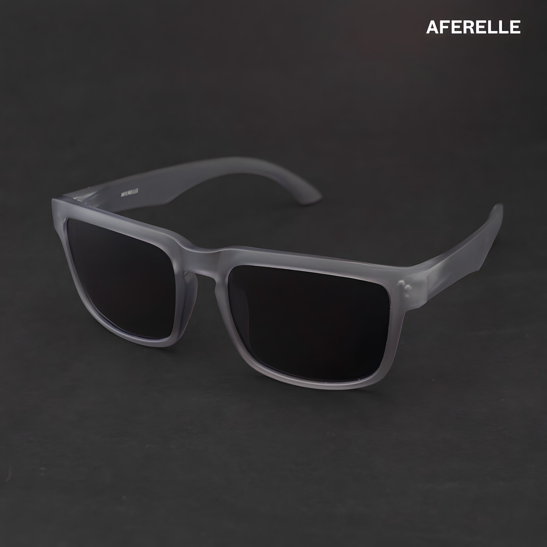 THE CHALLENGER Matt Grey Black UV400 Polarized Sunglasses