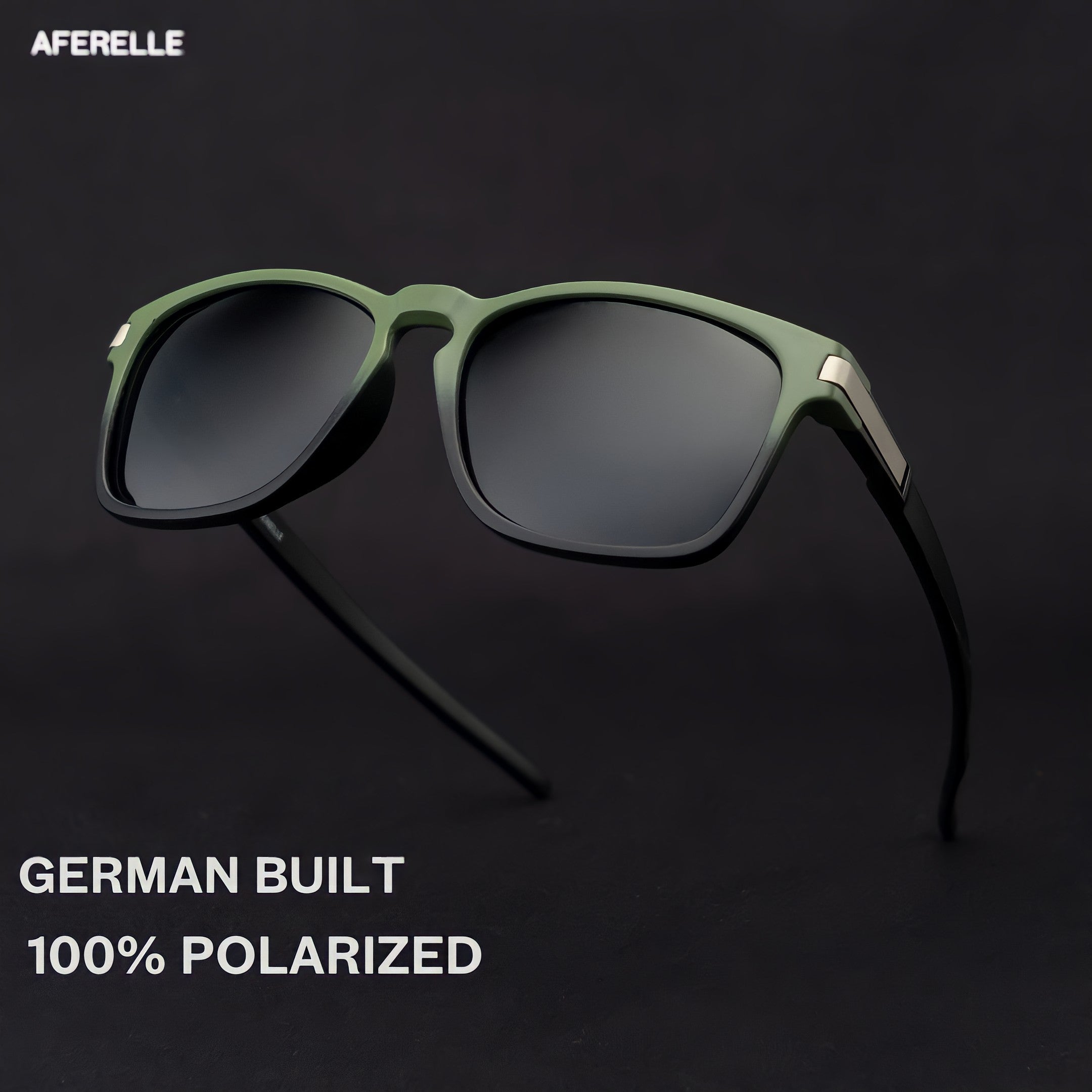THE PRODUCER | Army Green UV400 Polarized A Grade Lens For Biking Running Sports Adventure