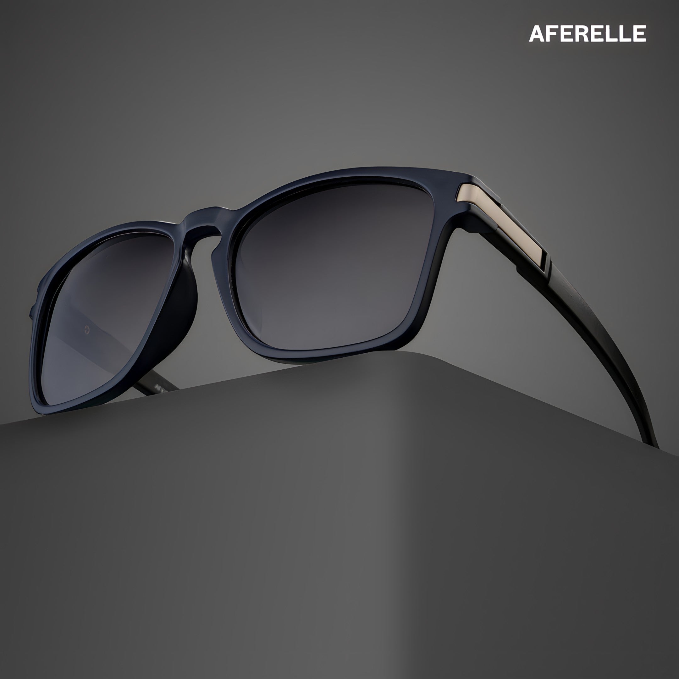 THE PRODUCER | Navy Blue BLack UV400 Polarized A Grade Lens For Biking Running Sports Adventure