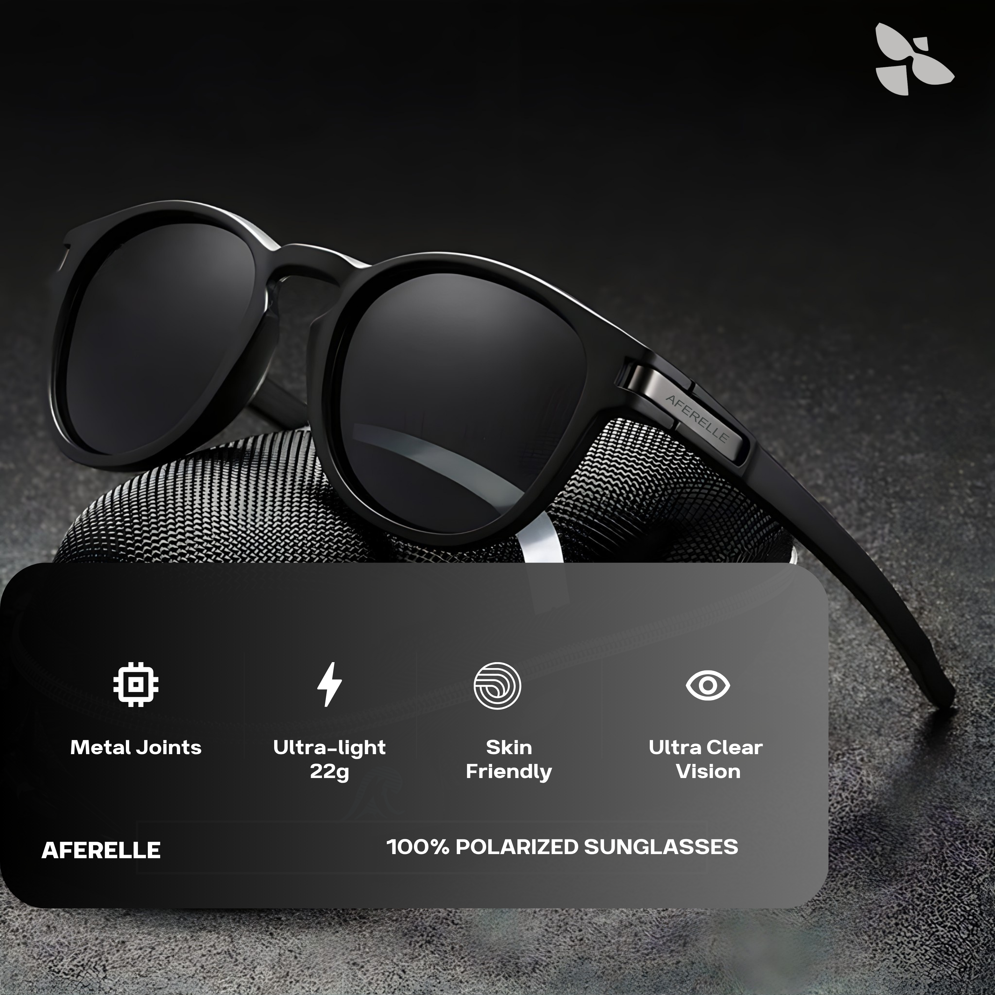 THE BOSS | Matt Black UV400 Polarized A Grade Lens For Biking Running Sports Adventure