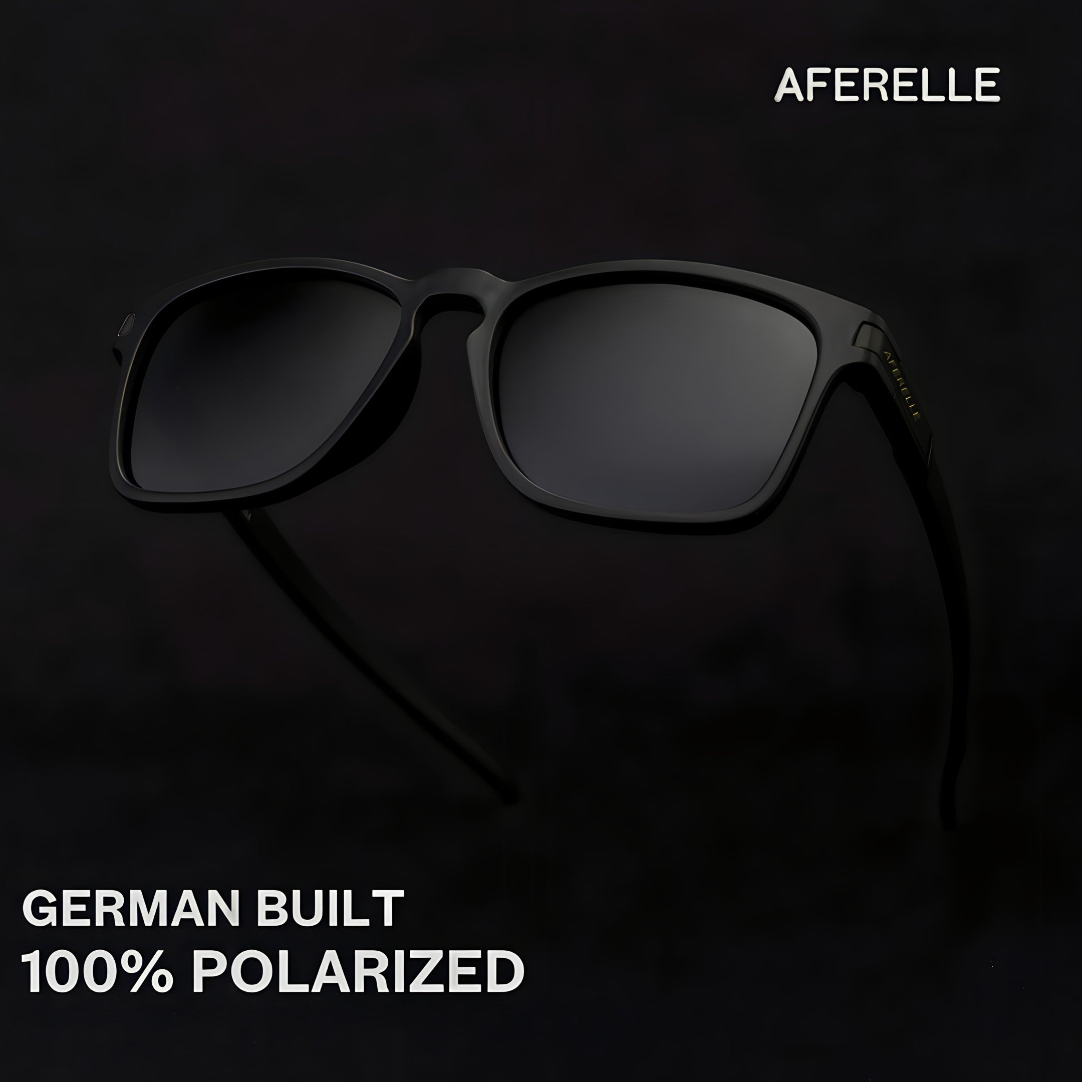 THE PRODUCER | Matt Black V1 UV400 Polarized A Grade Lens For Biking Running Sports Adventure