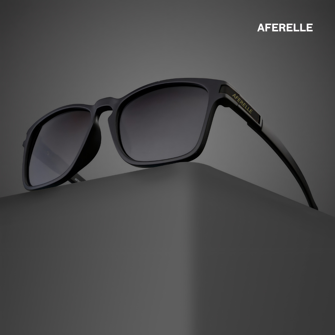 THE PRODUCER | Matt Black V1 UV400 Polarized A Grade Lens For Biking Running Sports Adventure