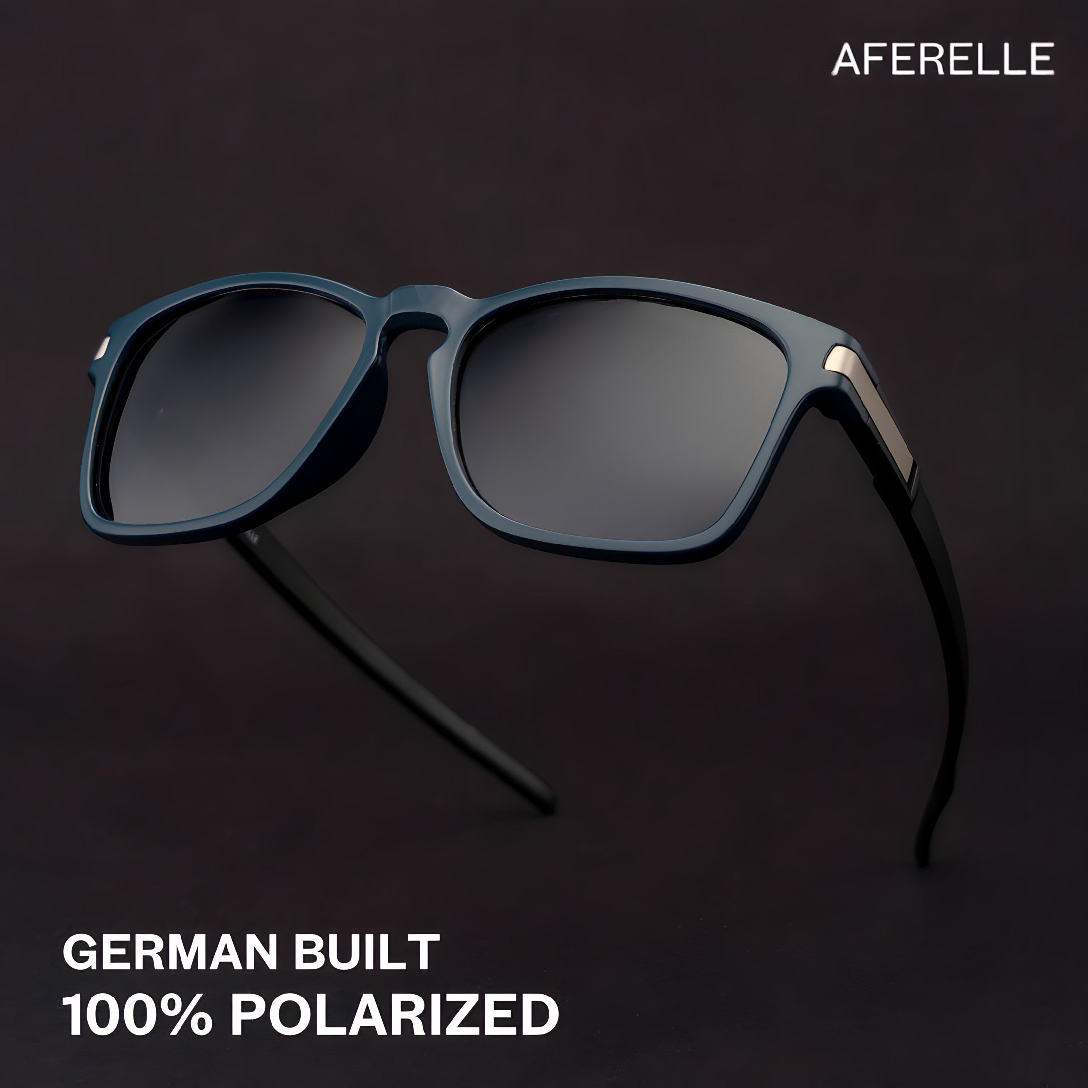 THE PRODUCER | Classic Blue Black UV400 Polarized A Grade Lens For Biking Running Sports Adventure