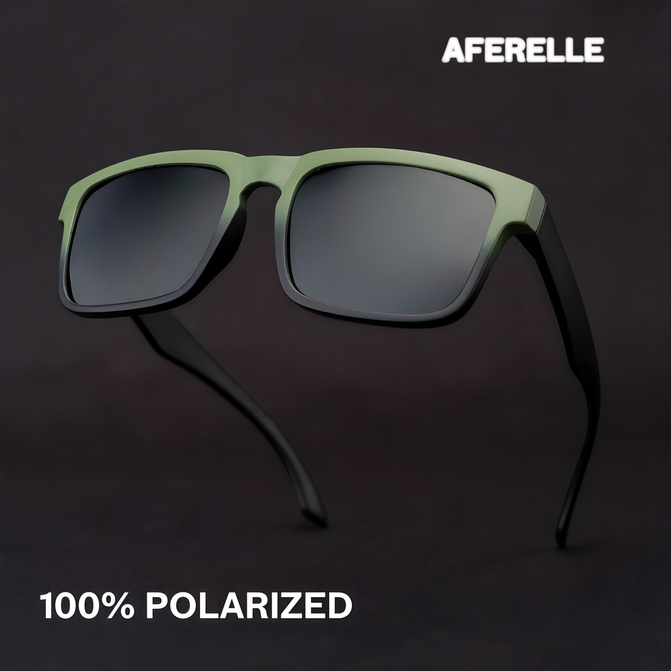 The Challenger Army Green UV400 Polarized Sunglasses