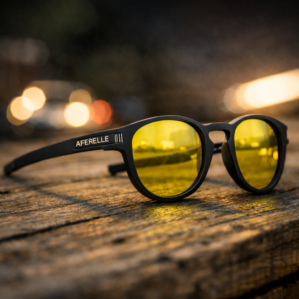 THE BOSS | Matt Black HD Night driving Polarized Lens