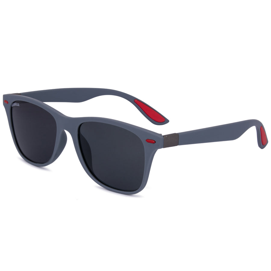AFERELLE Grey Square Polarized  Sunglasses  For Men and Women