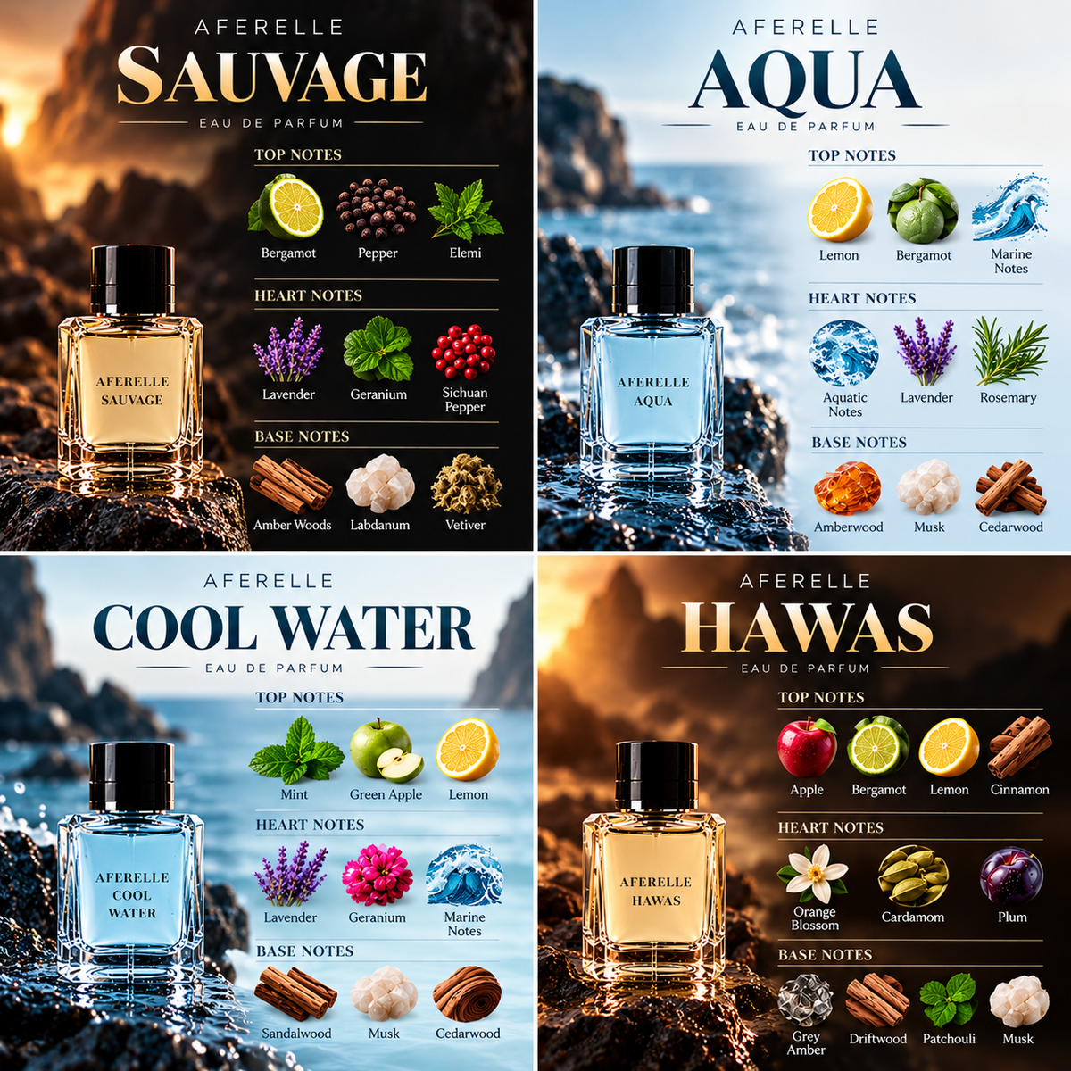 The Women Fragrances Inspired By Gucci Flora as 8 Miniature Designer  Collection [9 hours last]
