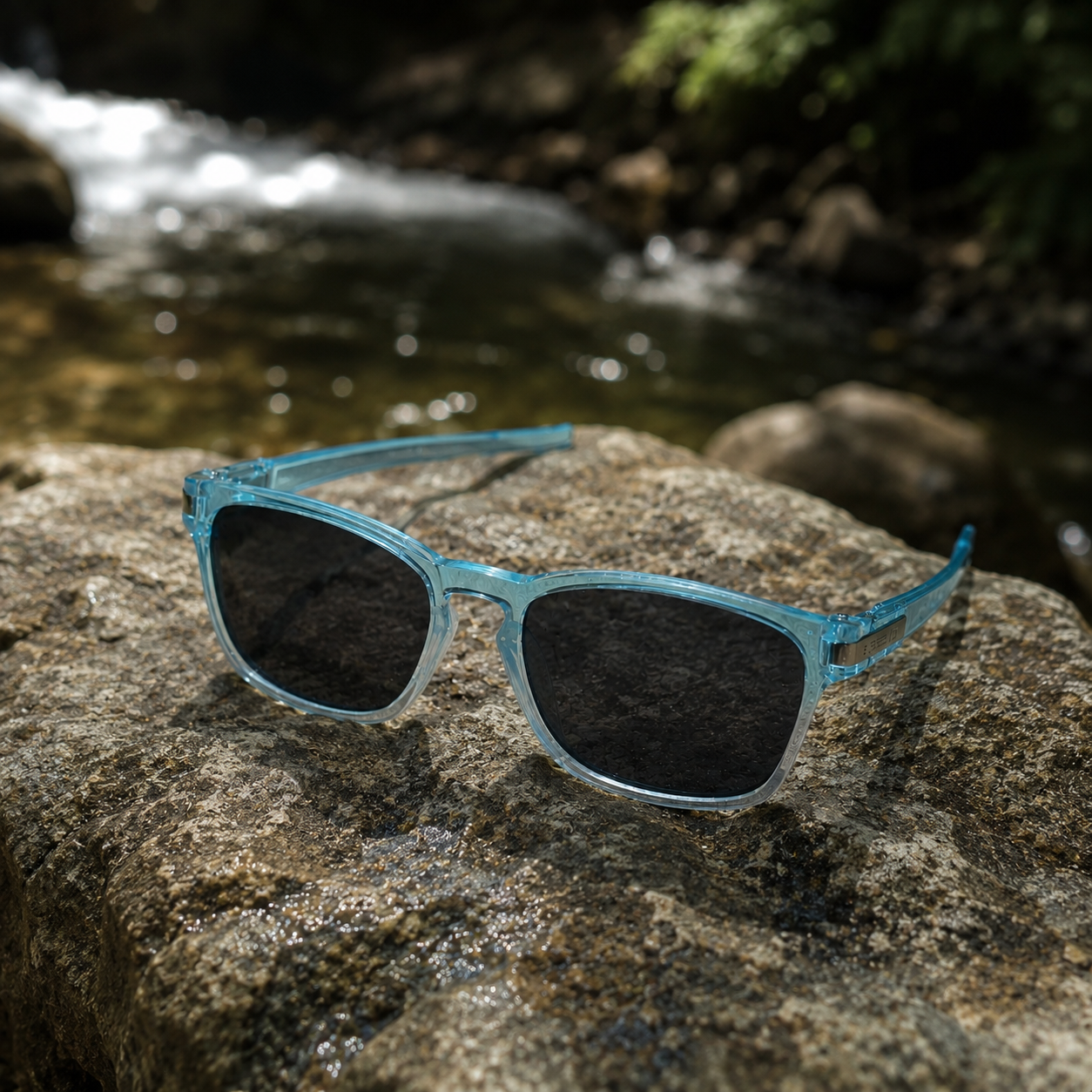 THE PRODUCER Glossy Turquoise  Unisex UV400 Sunglasses