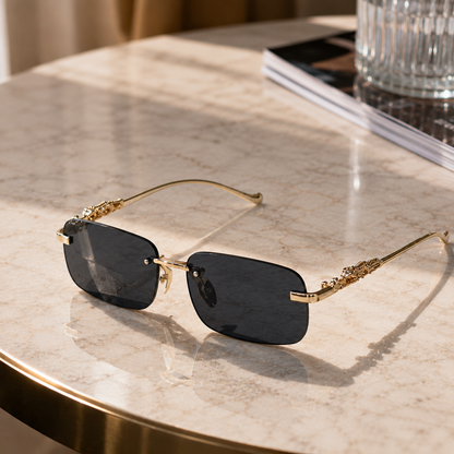 THE INTERCEPTOR UV400 Metal Sunglasses