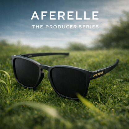 THE PRODUCER | Matt Black V1 UV400 Polarized A Grade Lens  For Biking Running Sports Adventure