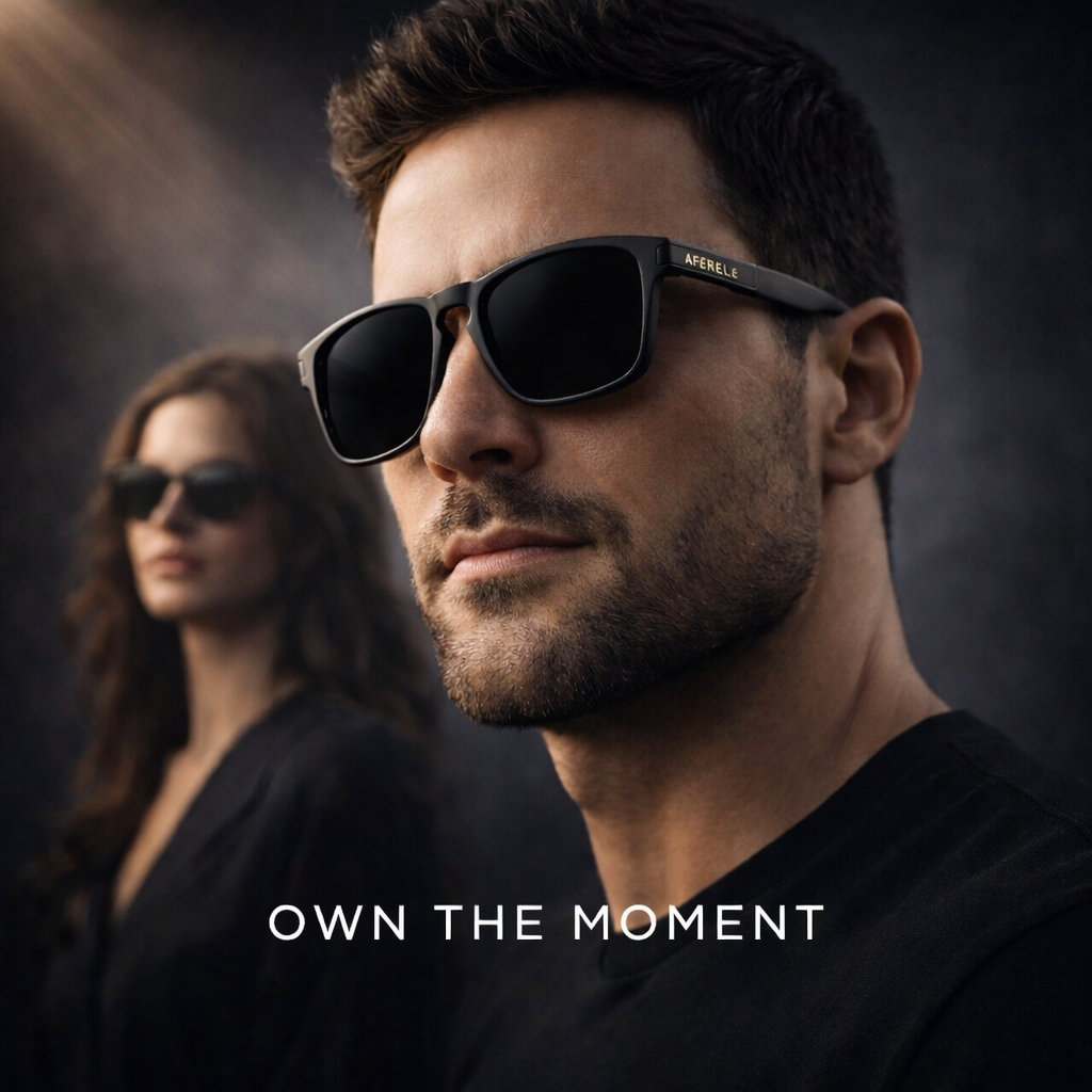 THE PRODUCER | Matt Black V1 UV400 Polarized A Grade Lens  For Biking Running Sports Adventure