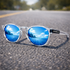 THE BOSS V1 | Glossy Clear Blue UV400 HD  Pro Sunglasses
