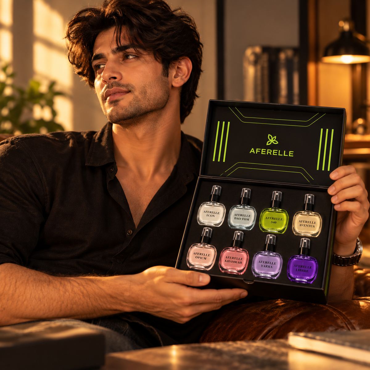 The Men Designer-Inspired Fragrance Collection – 8 Miniatures
