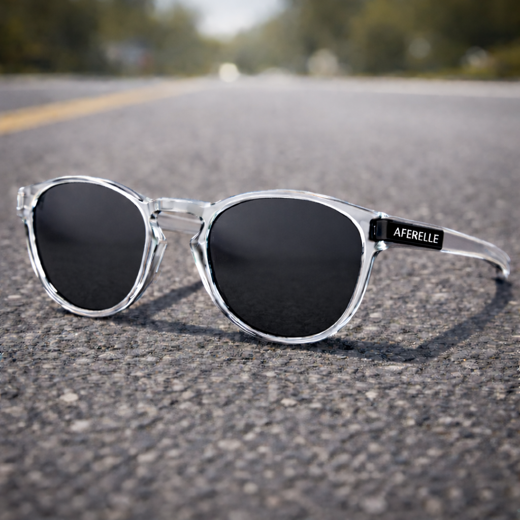 THE BOSS V1 | Glossy Clear Black Polarized Lens