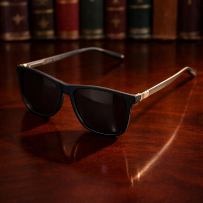 The ATTITUDE  Silver finish Metal UV400 HD Polarized Pro Sunglasses